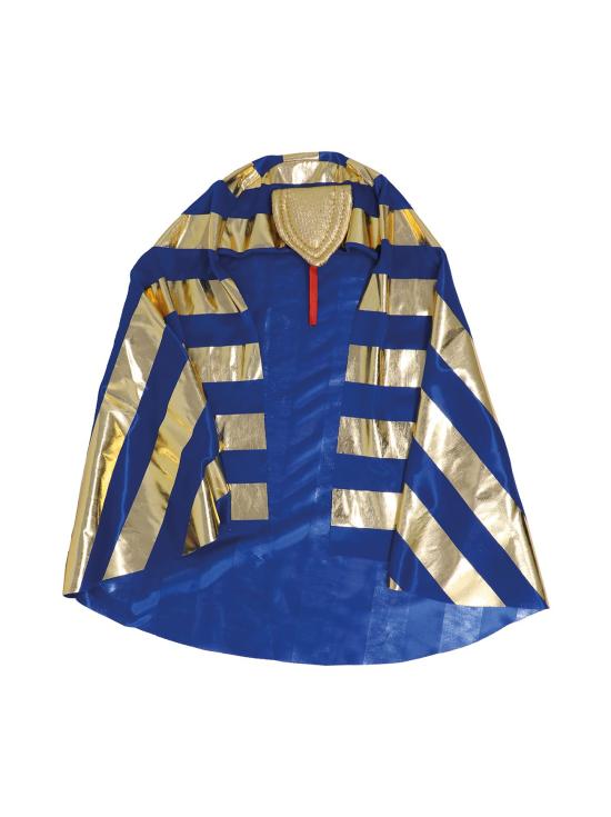 Tocado Faraon Oro Azul adulto