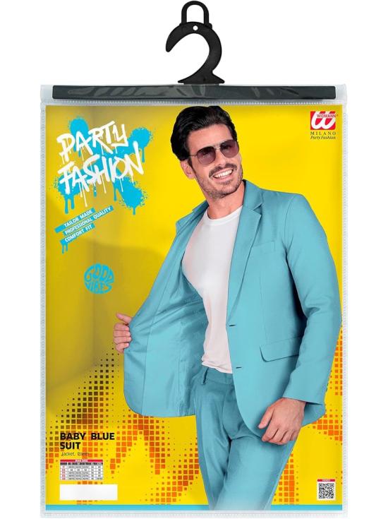 Traje de Color para Hombre, Chaqueta y pantalón, Showman, Disco Fever, Fiesta temática Casino
