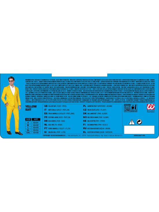 Traje de Color para Hombre, Chaqueta y pantalón, Showman, Disco Fever, Fiesta temática Casino