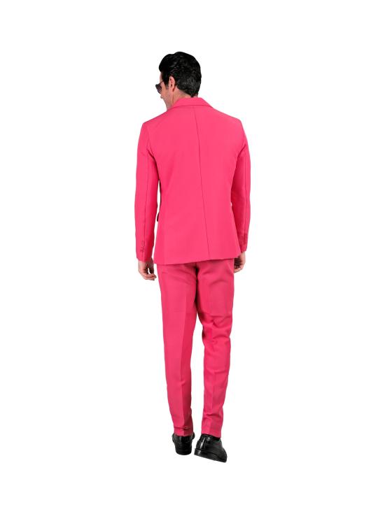Traje de Color para Hombre, Chaqueta y pantalón, Showman, Disco Fever, Fiesta temática Casino