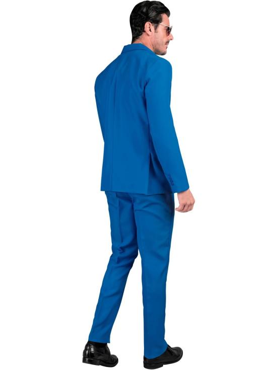 Traje de Color para Hombre, Chaqueta y pantalón, Showman, Disco Fever, Fiesta temática Casino