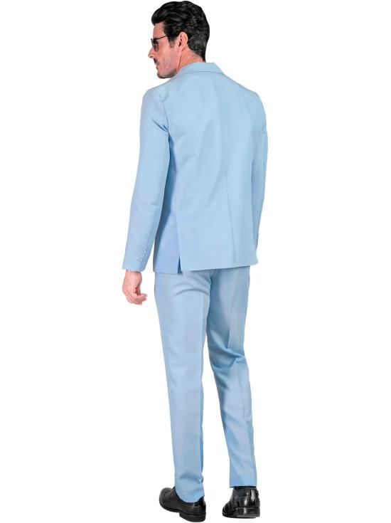 Traje de Color para Hombre, Chaqueta y pantalón, Showman, Disco Fever, Fiesta temática Casino