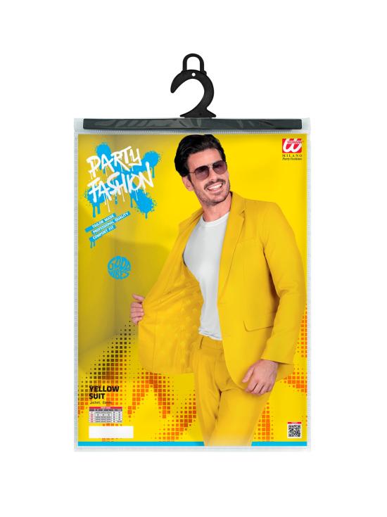 Traje de Color para Hombre, Chaqueta y pantalón, Showman, Disco Fever, Fiesta temática Casino