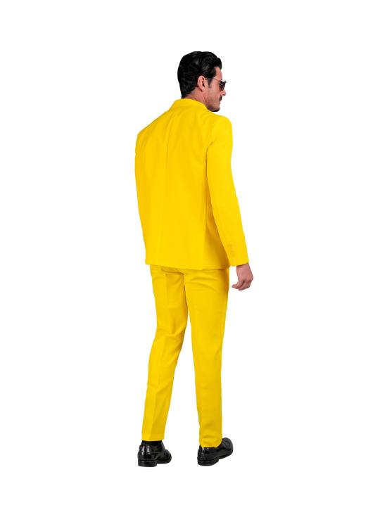 Traje de Color para Hombre, Chaqueta y pantalón, Showman, Disco Fever, Fiesta temática Casino
