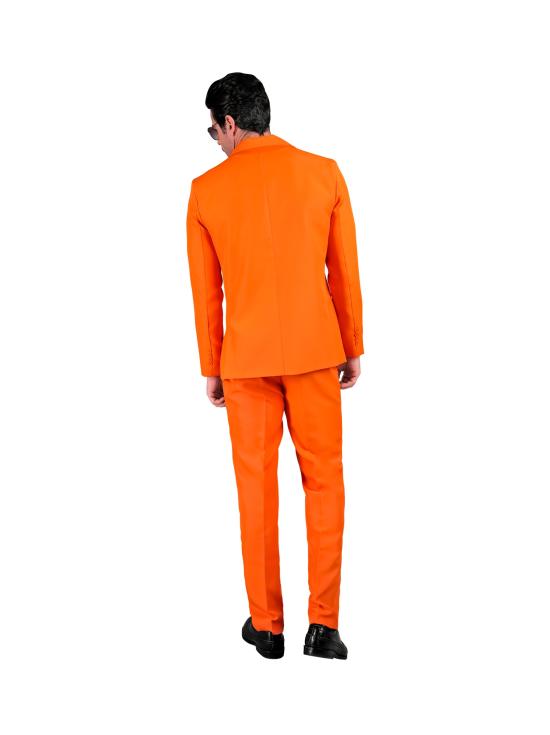 Traje de Color para Hombre, Chaqueta y pantalón, Showman, Disco Fever, Fiesta temática Casino
