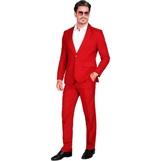 Traje de Color para Hombre, Chaqueta y pantalón, Showman, Disco Fever, Fiesta temática Casino