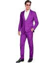 Traje de Color para Hombre, Chaqueta y pantalón, Showman, Disco Fever, Fiesta temática Casino
