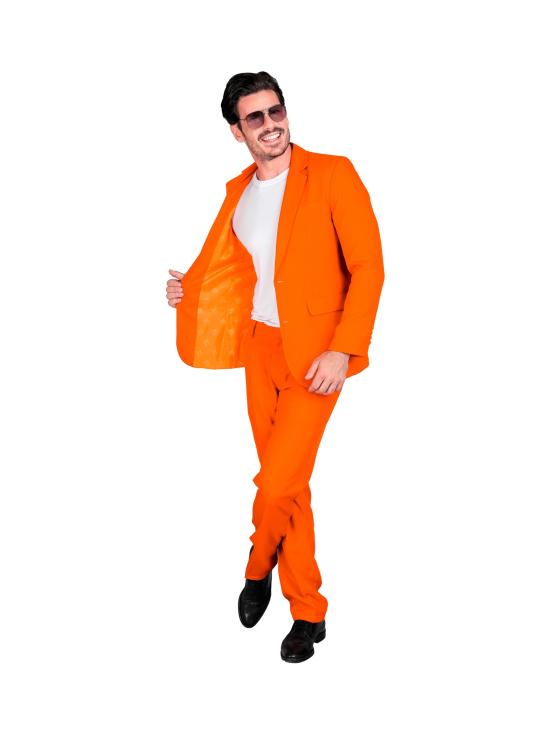 Traje de Color para Hombre, Chaqueta y pantalón, Showman, Disco Fever, Fiesta temática Casino
