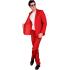 Traje de Color para Hombre, Chaqueta y pantalón, Showman, Disco Fever, Fiesta temática Casino
