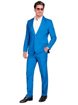 Traje de Color para Hombre, Chaqueta y pantalón, Showman, Disco Fever, Fiesta temática Casino