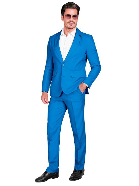 Traje de Color para Hombre, Chaqueta y pantalón, Showman, Disco Fever, Fiesta temática Casino