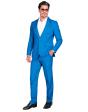 Traje de Color para Hombre, Chaqueta y pantalón, Showman, Disco Fever, Fiesta temática Casino