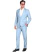 Traje de Color para Hombre, Chaqueta y pantalón, Showman, Disco Fever, Fiesta temática Casino