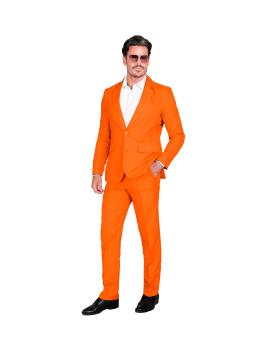 Traje de Color para Hombre, Chaqueta y pantalón, Showman, Disco Fever, Fiesta temática Casino