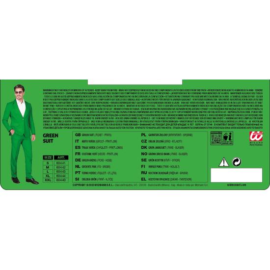 Traje de Color para Hombre, Chaqueta y pantalón, Showman, Disco Fever, Fiesta temática Casino