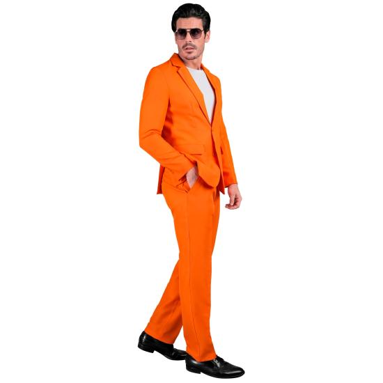Traje de Color para Hombre, Chaqueta y pantalón, Showman, Disco Fever, Fiesta temática Casino