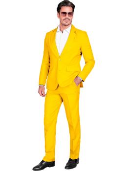 Traje de Color para Hombre, Chaqueta y pantalón, Showman, Disco Fever, Fiesta temática Casino