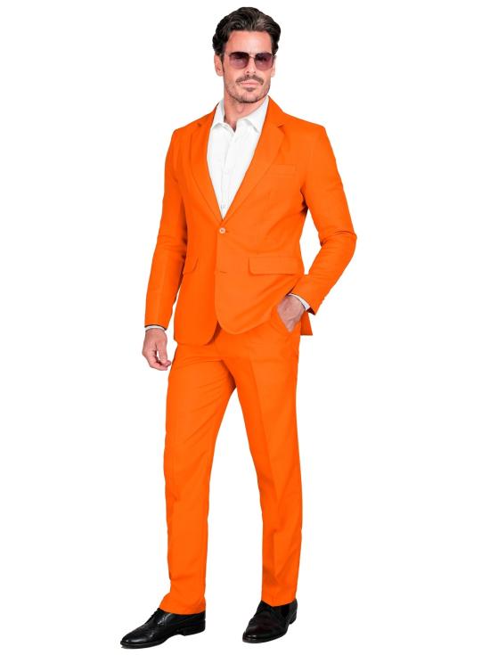 Traje de Color para Hombre, Chaqueta y pantalón, Showman, Disco Fever, Fiesta temática Casino