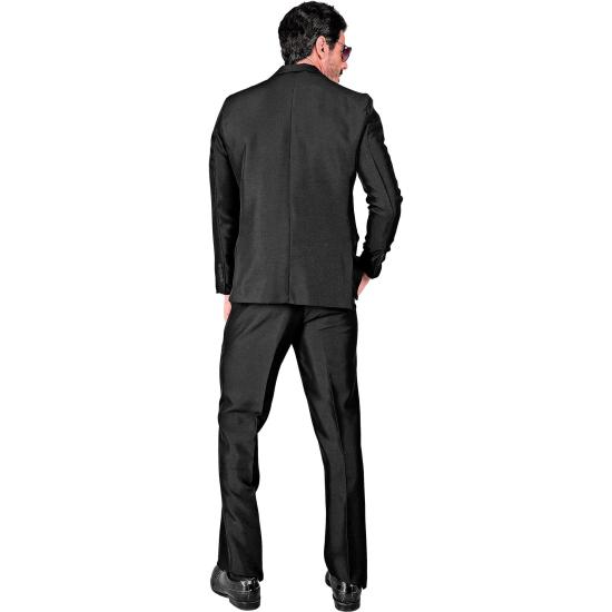 Traje de fiesta, negro, chaqueta y pantalón, showmen Traje de fiesta, negro, chaqueta y pantalón, showmen
