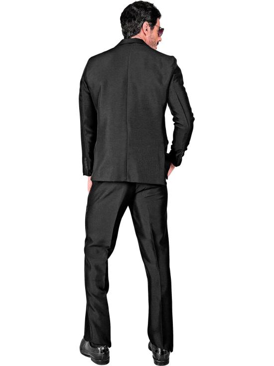 Traje de fiesta, negro, chaqueta y pantalón, showmen