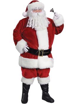 Traje de Papá Noel de peluche Regency XL