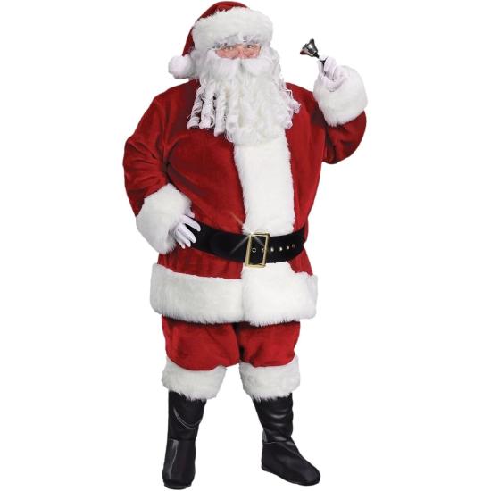 Traje de Papá Noel de peluche Regency XL Traje de Papá Noel de peluche Regency XL