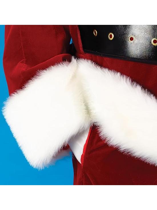 Traje de Papá Noel de terciopelo ultrafino