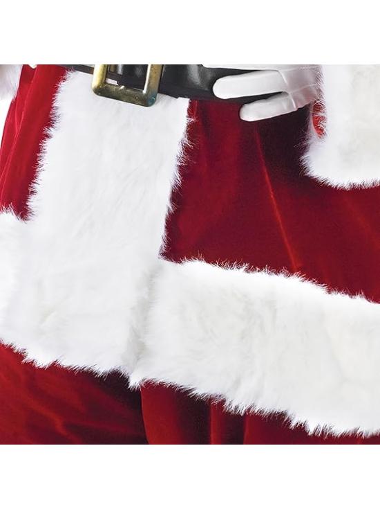Traje de Papá Noel de terciopelo ultrafino