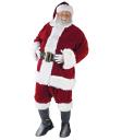 Traje de Papá Noel de terciopelo ultrafino alta calidad