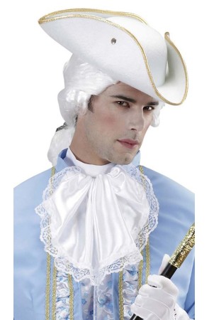 Tricornio Blanco de Época