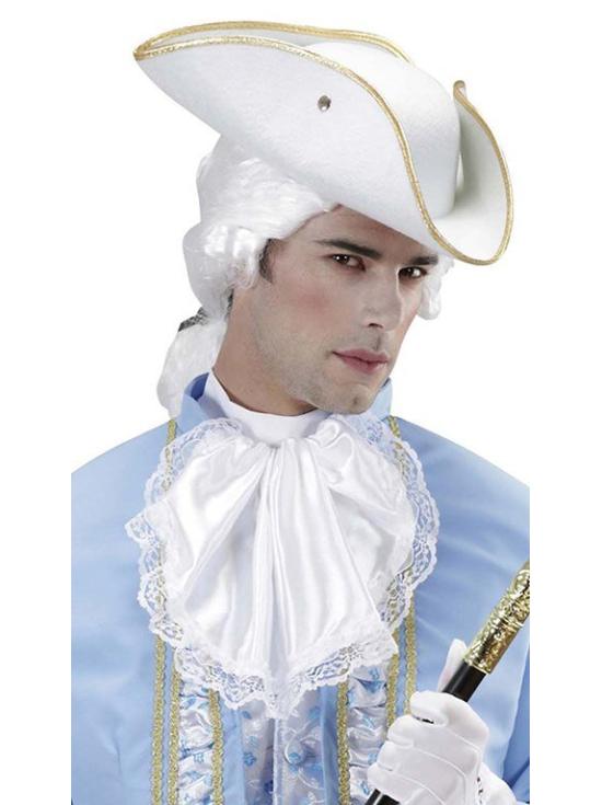 Tricornio Blanco de Época