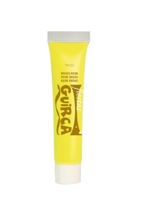 Tubo maquillaje Amarillo neón 10 ml