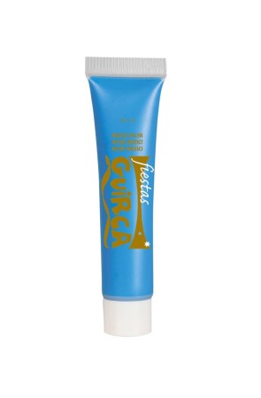 Tubo maquillaje Azul neón 10 ml