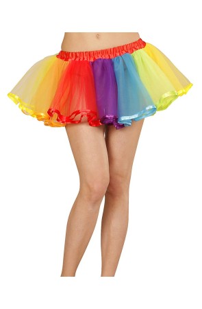 Tutú Multicolor Arco Iris para adult@.