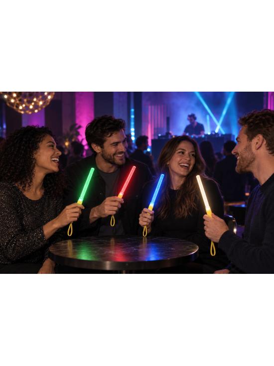 Varita luminosa de 25 cm para fiestas | DisfracesTuyYo