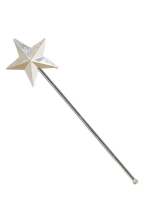 Varita Mágica 3d plata