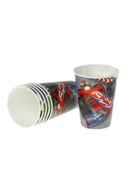 Vasos coches de F1 6 uds