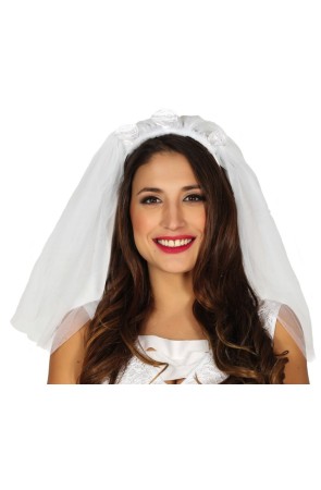 Velo novia sobre Tiara.