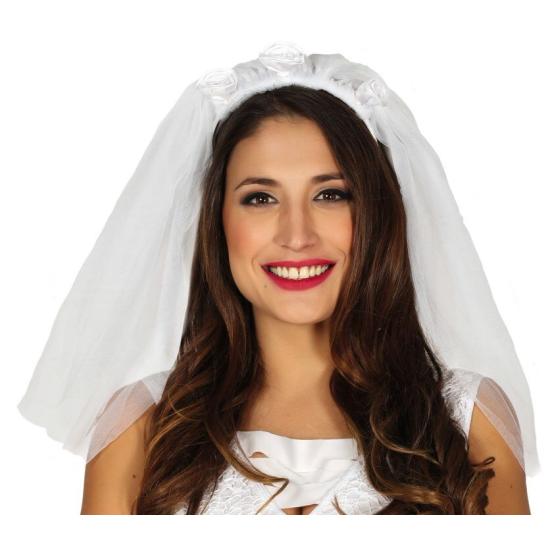 Velo novia sobre Tiara.