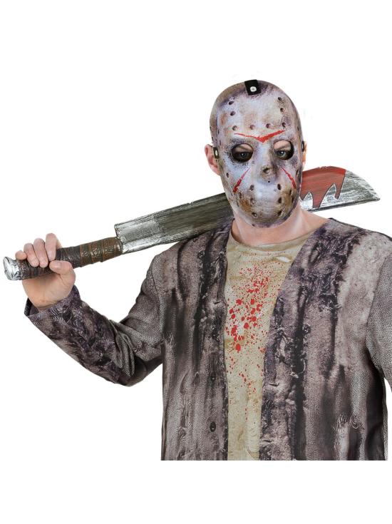 Viernes 13: Kit de Machete y Máscara de Jason Voorhees