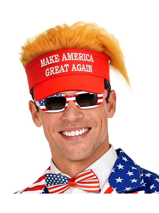 Visera con Pelo de Peluche "Make America Great Again  Donald Trump