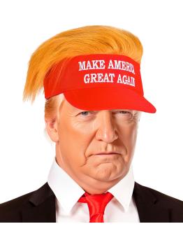 Visera con Pelo de Peluche "Make America Great Again  Donald Trump