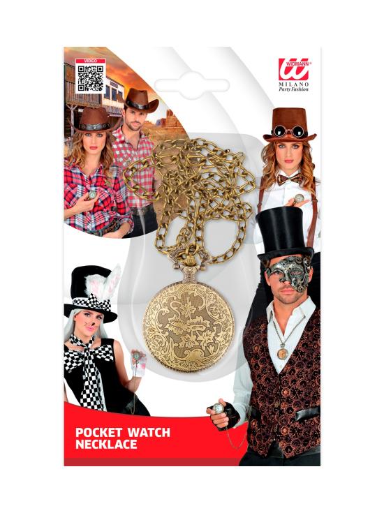 Widmann Steampunk Pocket Watch Necklace – Modelo 10026