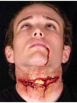Woochie Slashed Trachea WO150 – Prótesis de Látex para Cuello FX