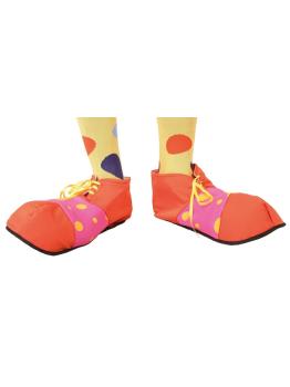 ZAPATO PAYASO NARANJA/ROSA 32 cm
