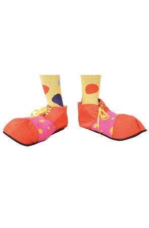 ZAPATO PAYASO NARANJA/ROSA 32 cm