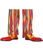 Zapatos de Payaso Rojos y Amarillos Extra