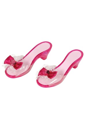 Zapatos Rosas Princesa con Lazo *