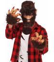Zarpas de Hombre Lobo de Látex con Pelo y Garras – Halloween