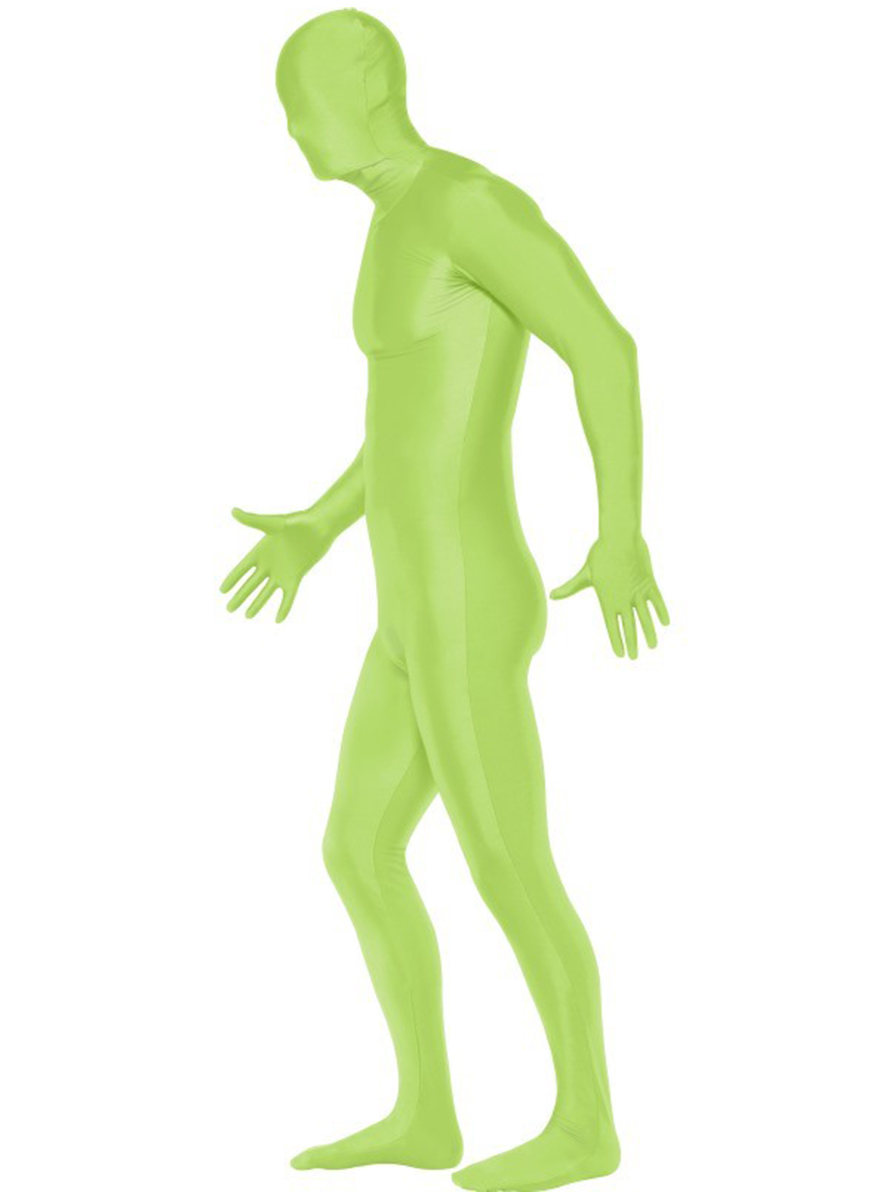 Tabla de tallas de Disfraz Segunda Piel verde ^